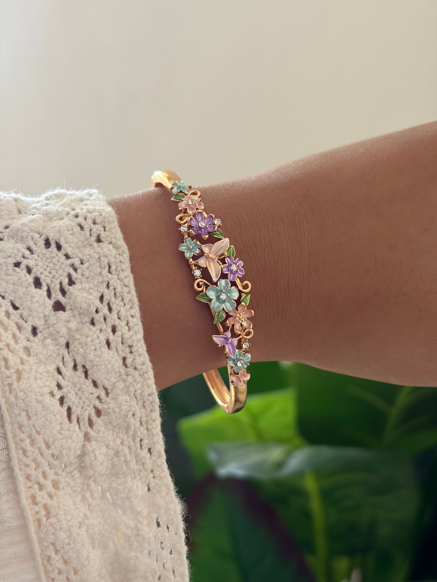 Avira botanical bracelet