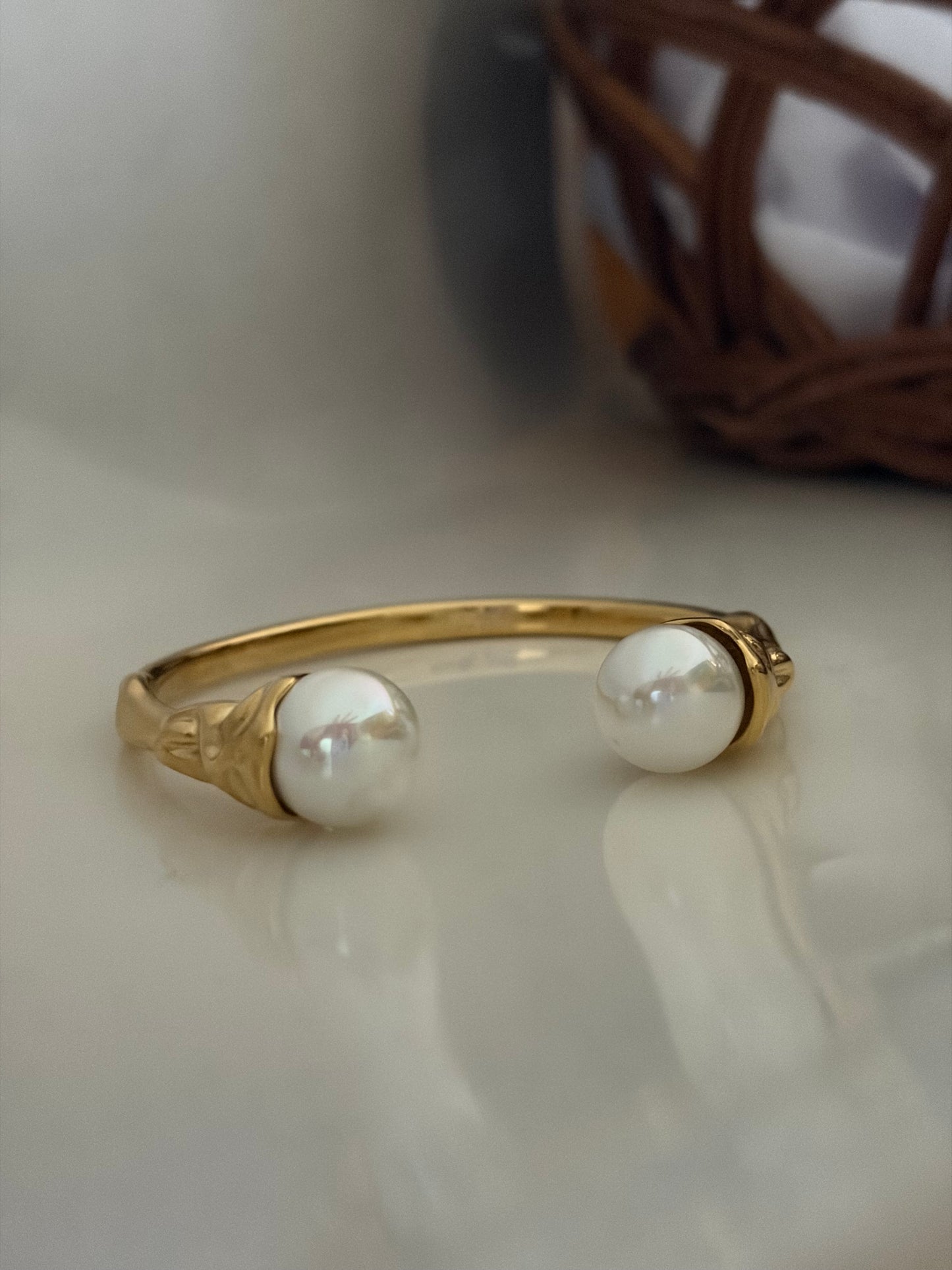 Chunky pearl edit bracelet