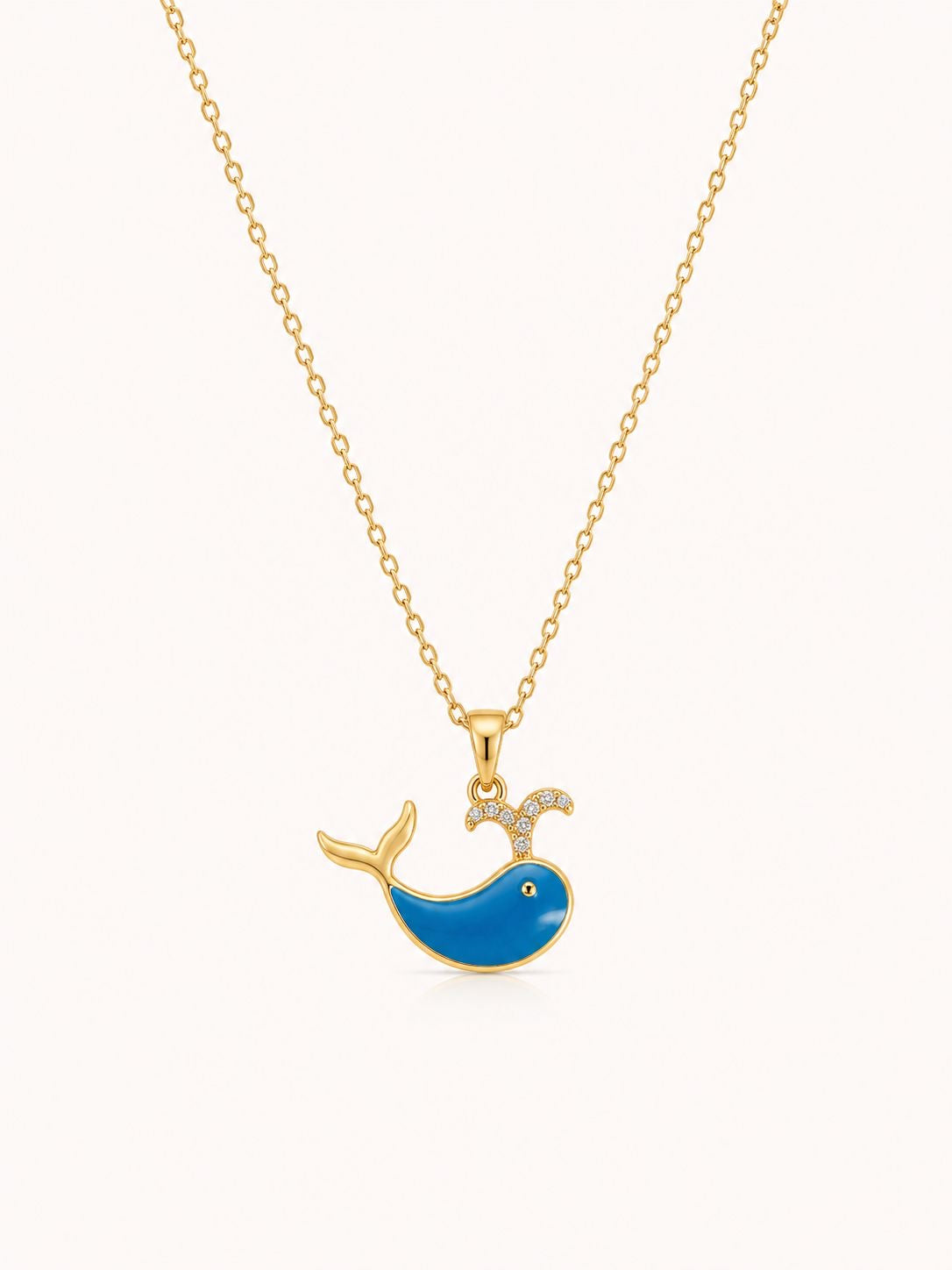 Mini dolphin neckpiece