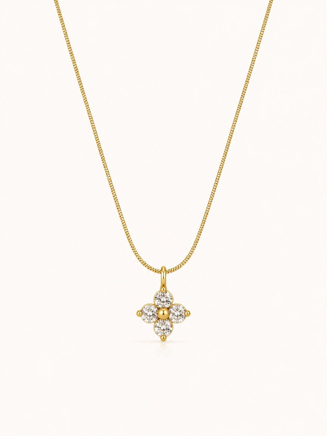 Dali flower neckpiece