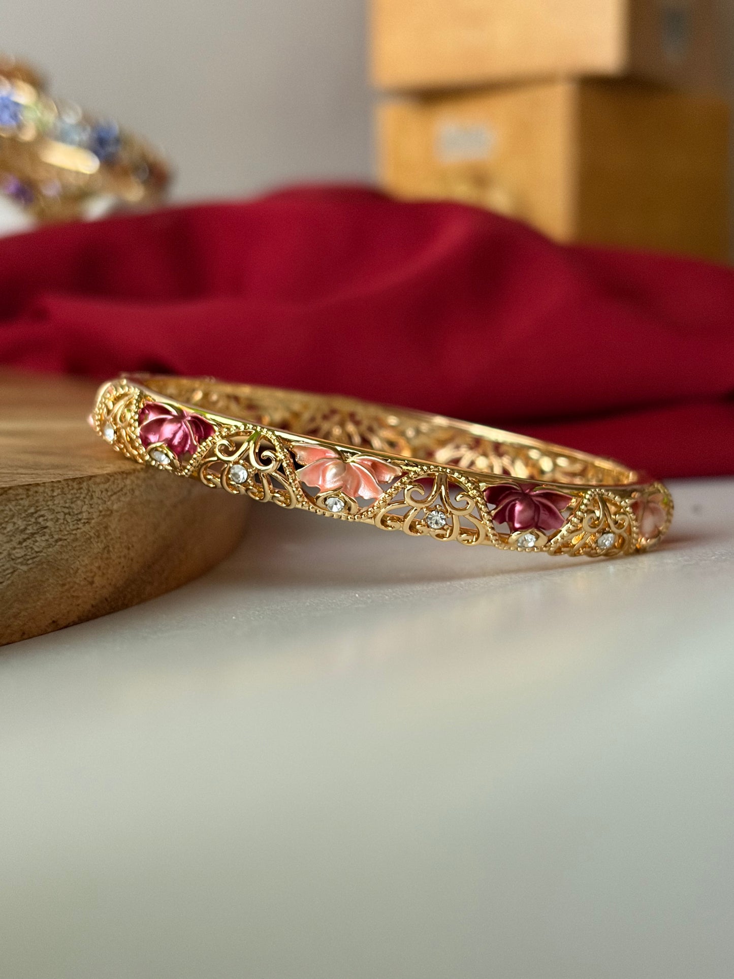 Petal botanical bracelet