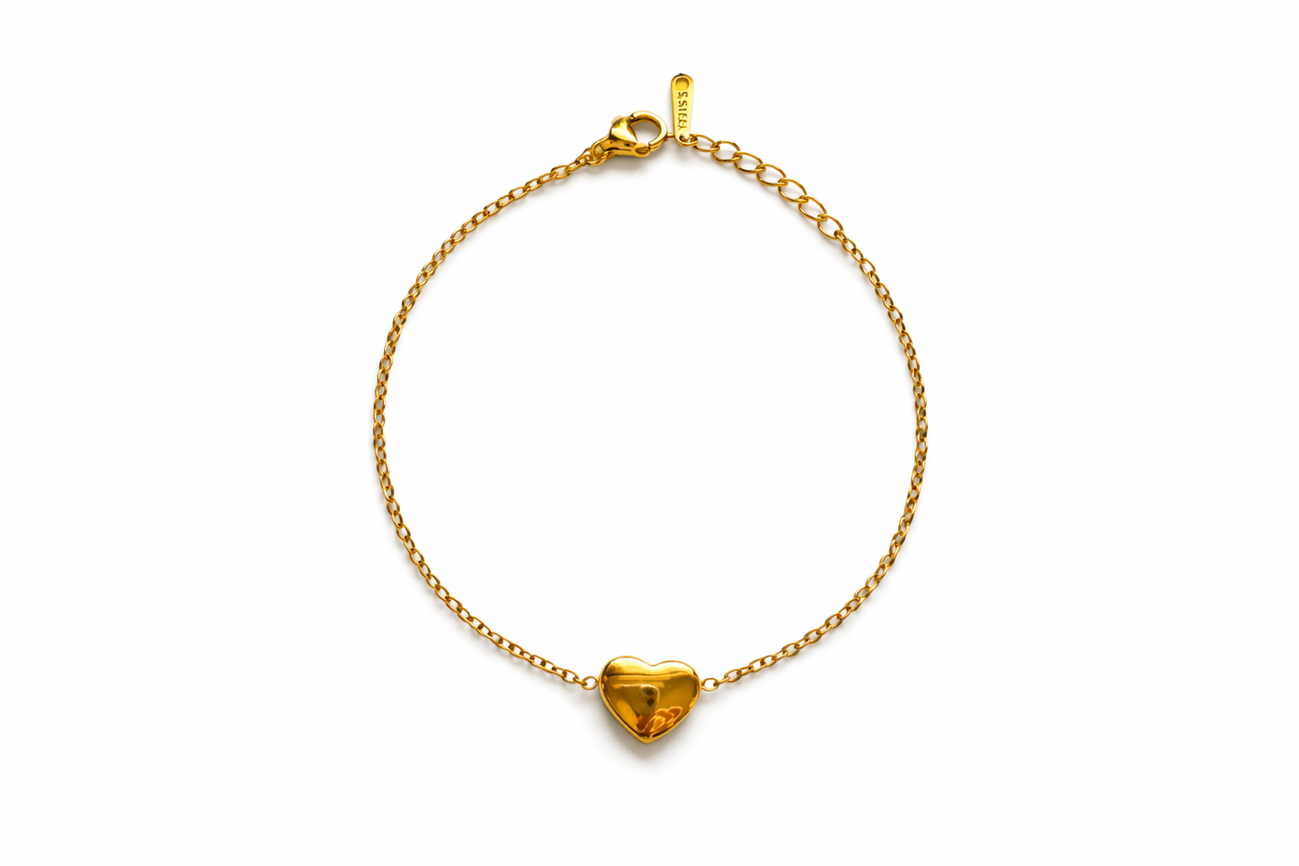 Heart loose bracelet