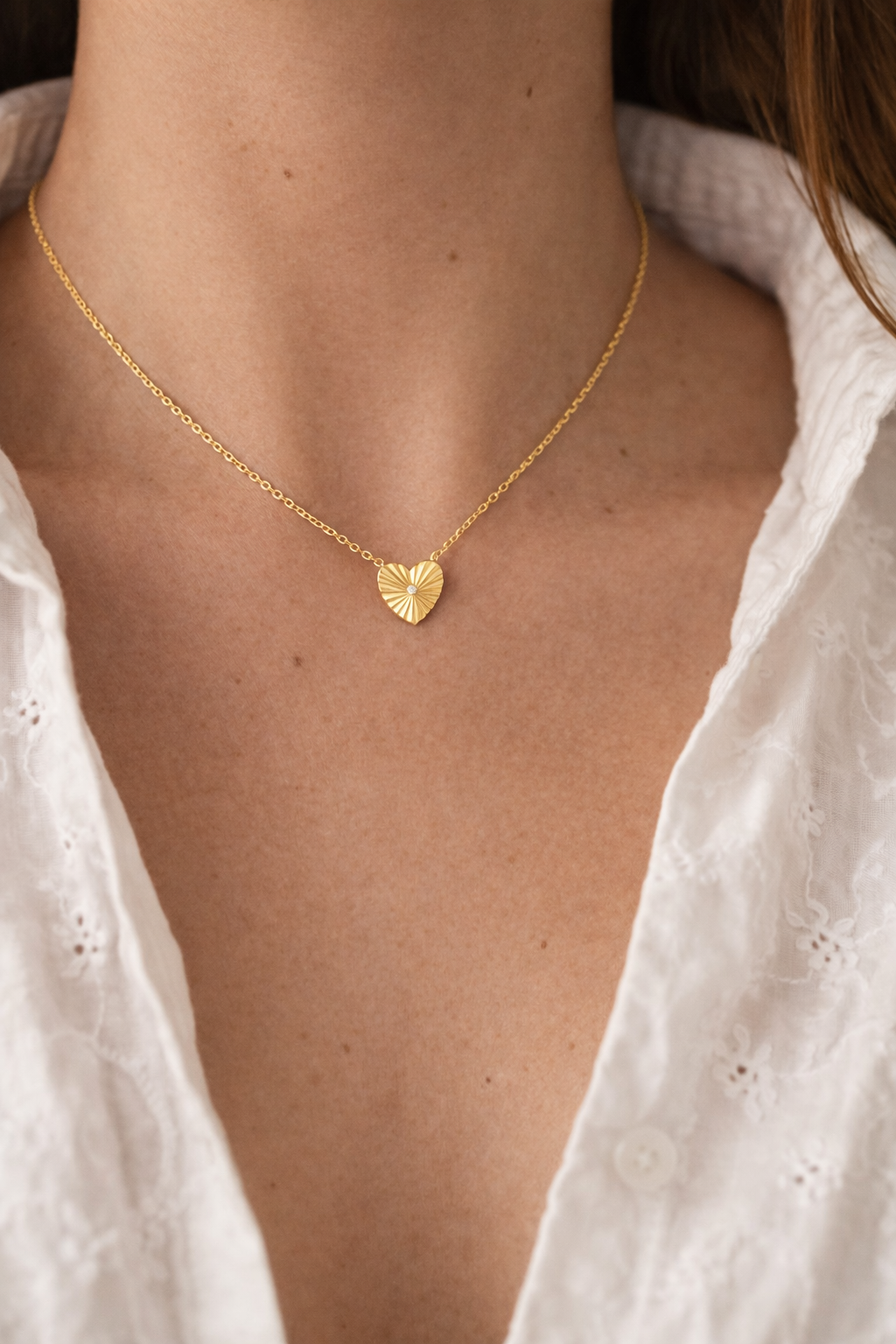 Zi heart necklace