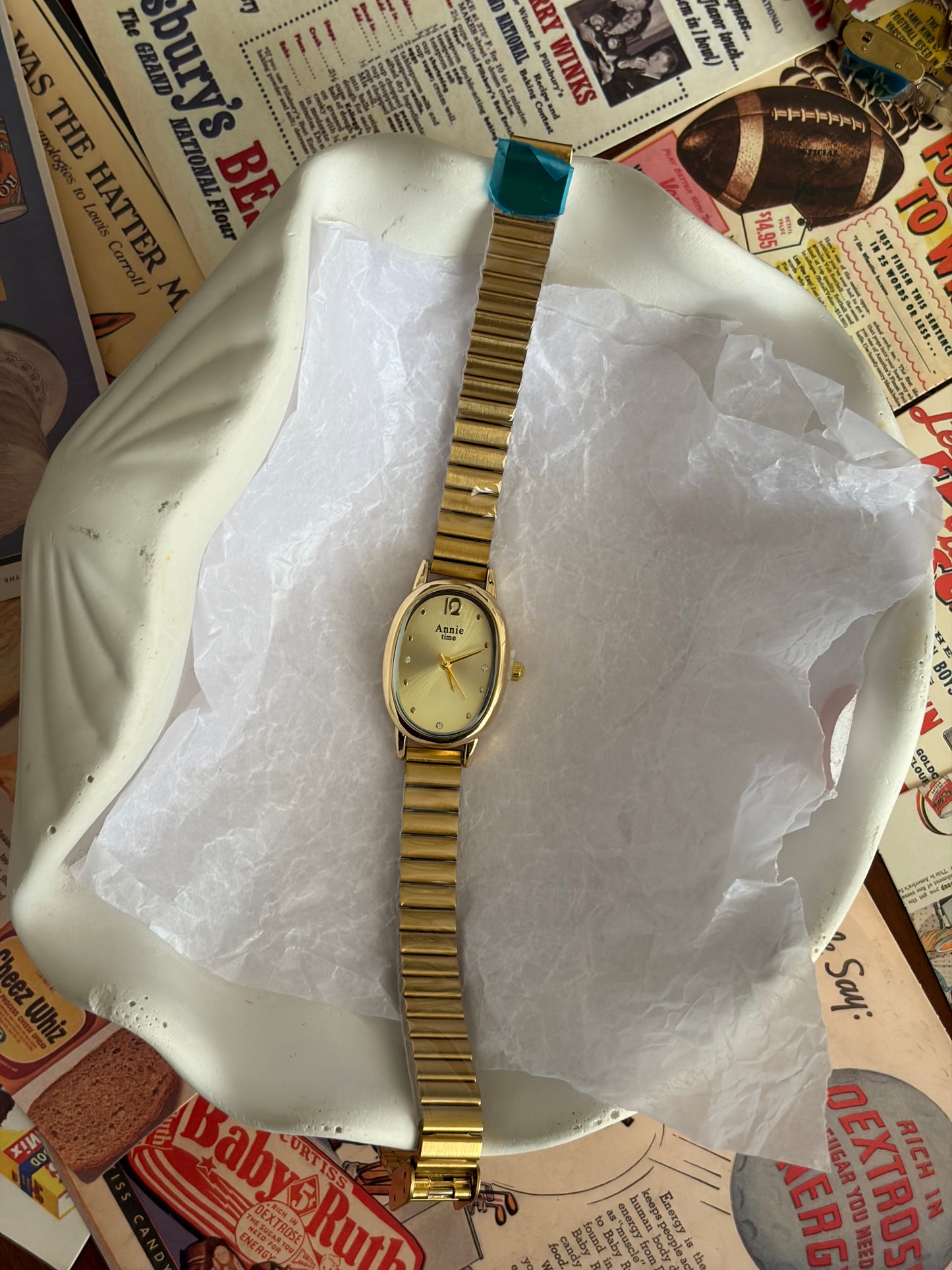 Estelle beige watch