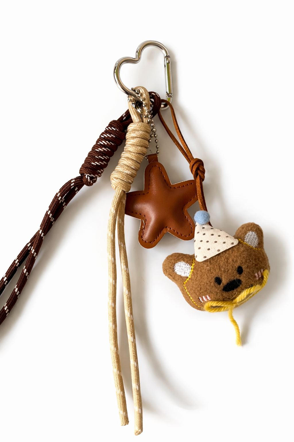 Brown Blush BagCharm