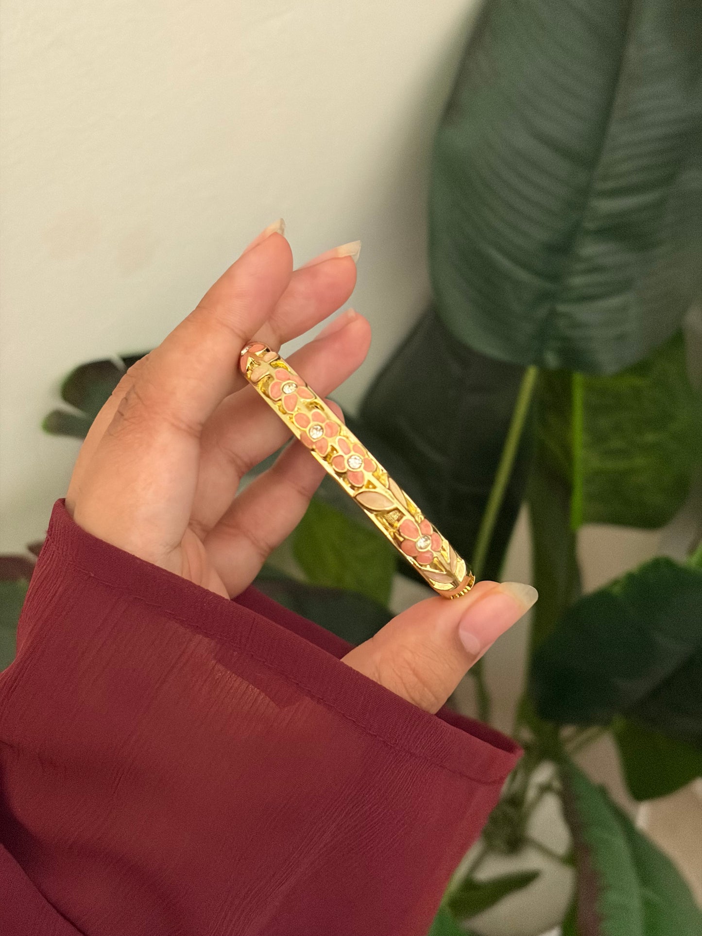 Tia flower enamel