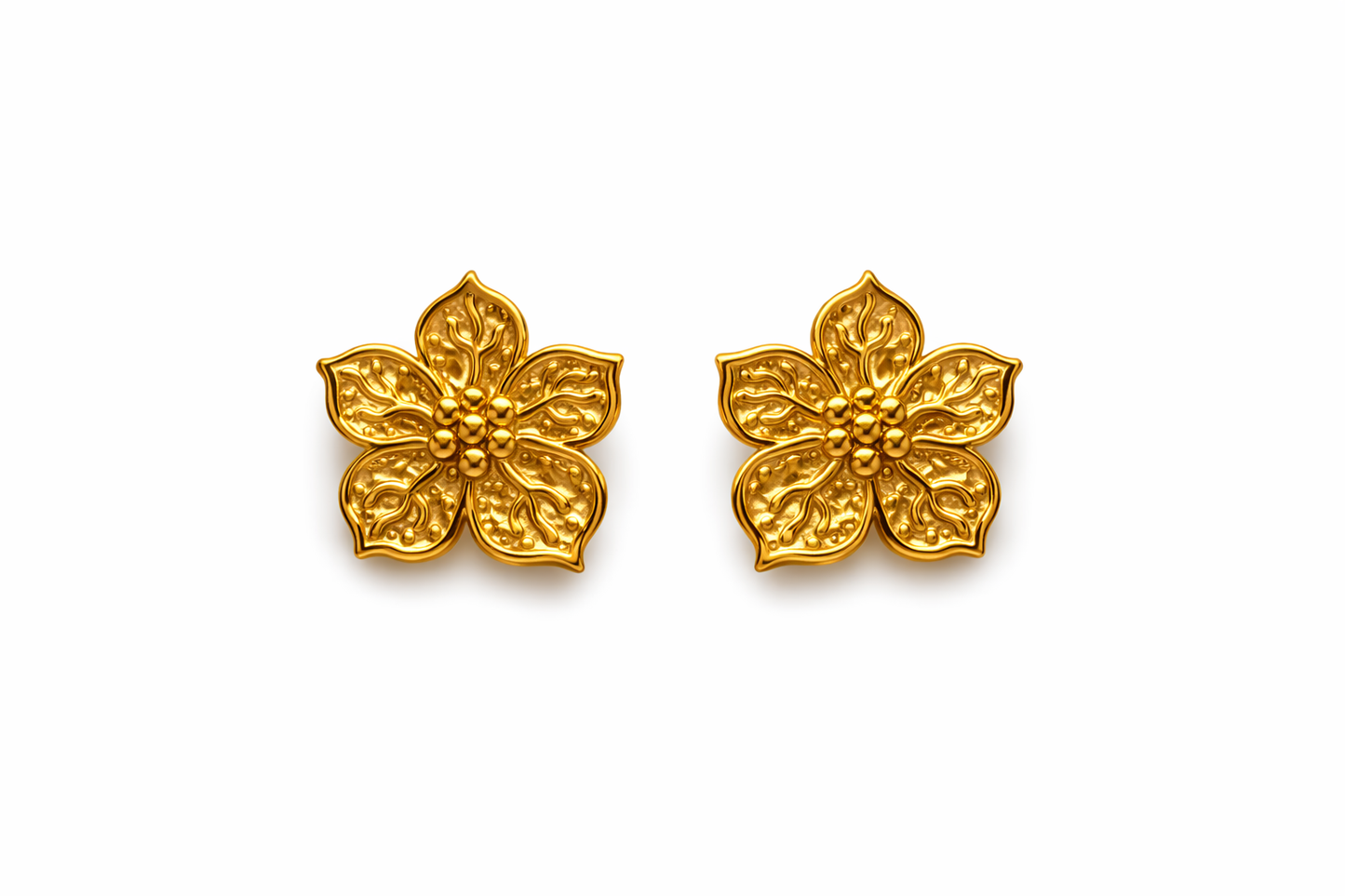 Peony studs