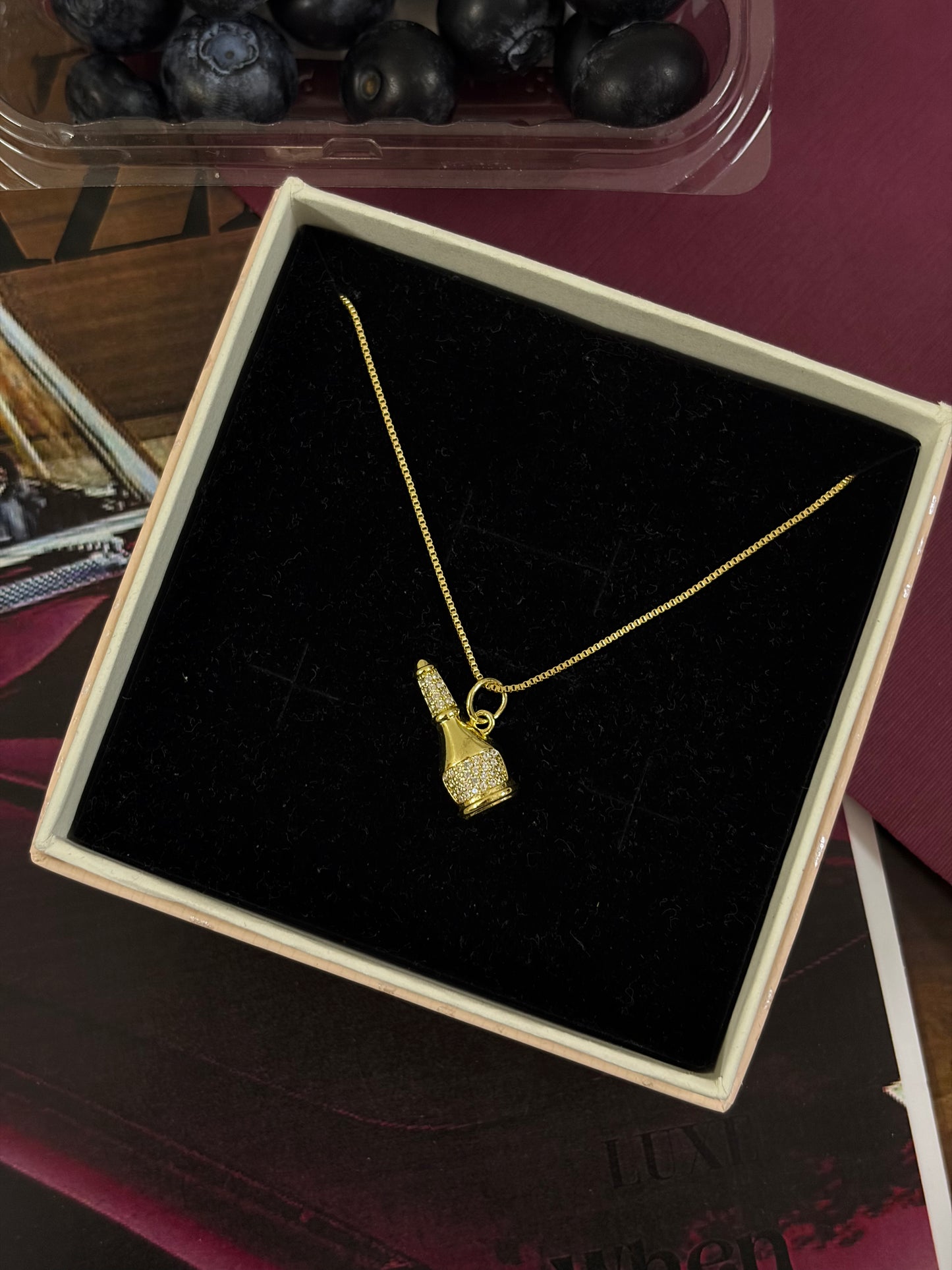 Wine Bottle neckpiece