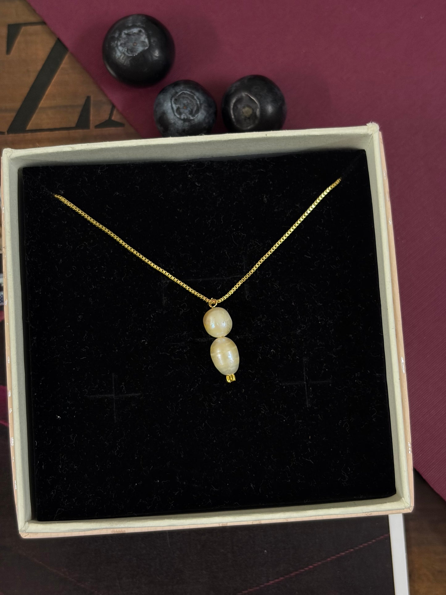 Fresh Water Pearl Drop Neckpiece