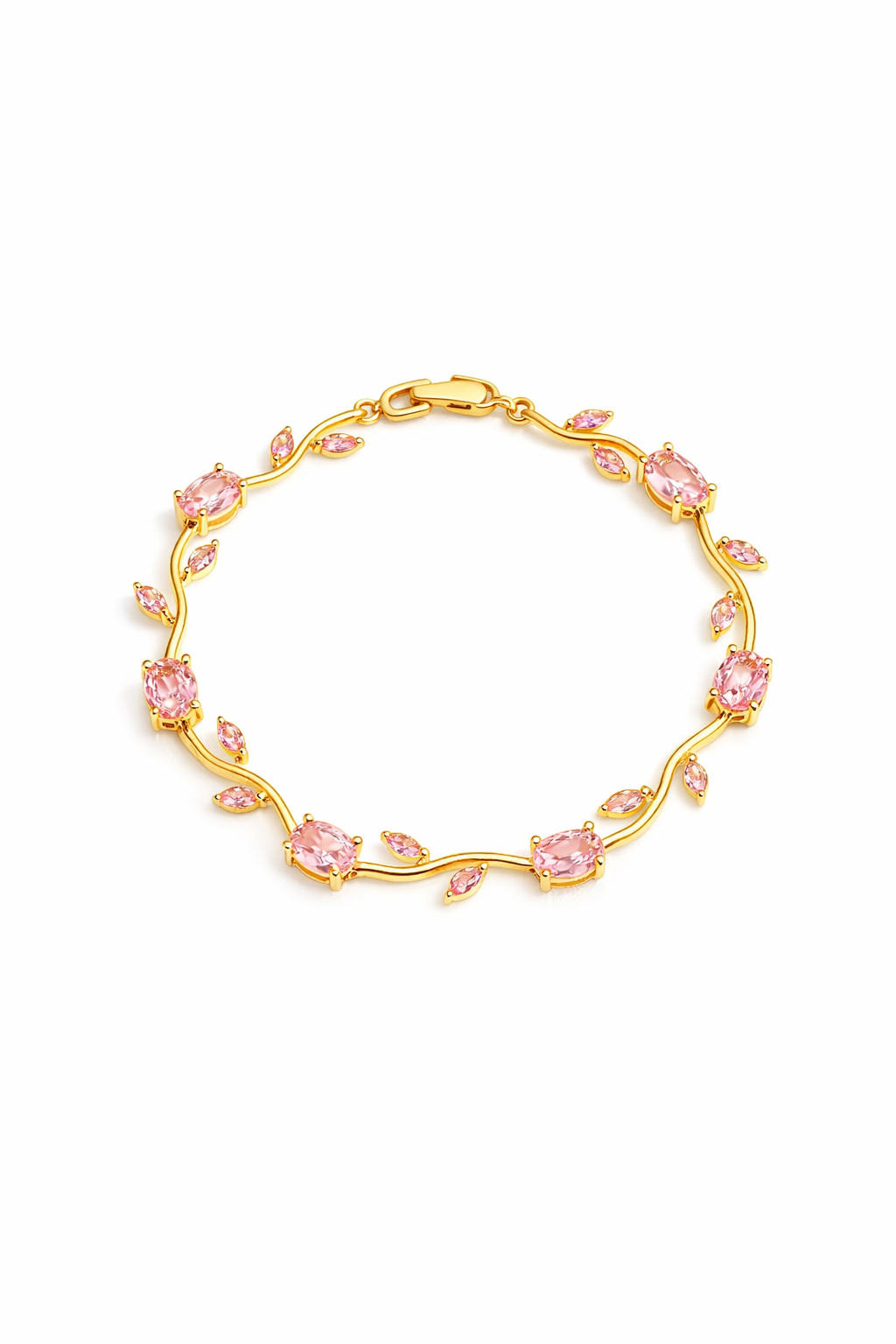 pink tulip bracelet