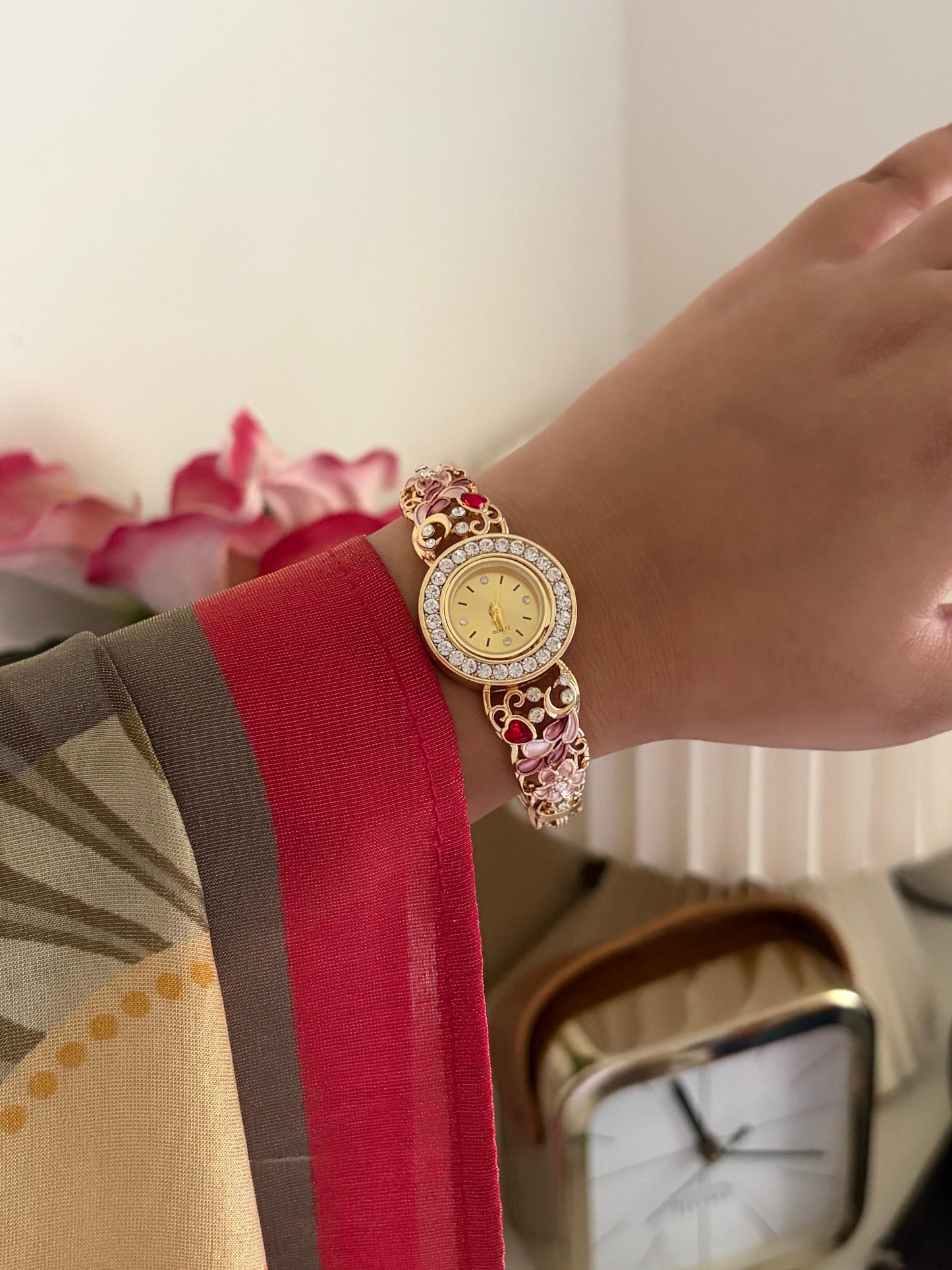 Pomegranate Botanical Watch