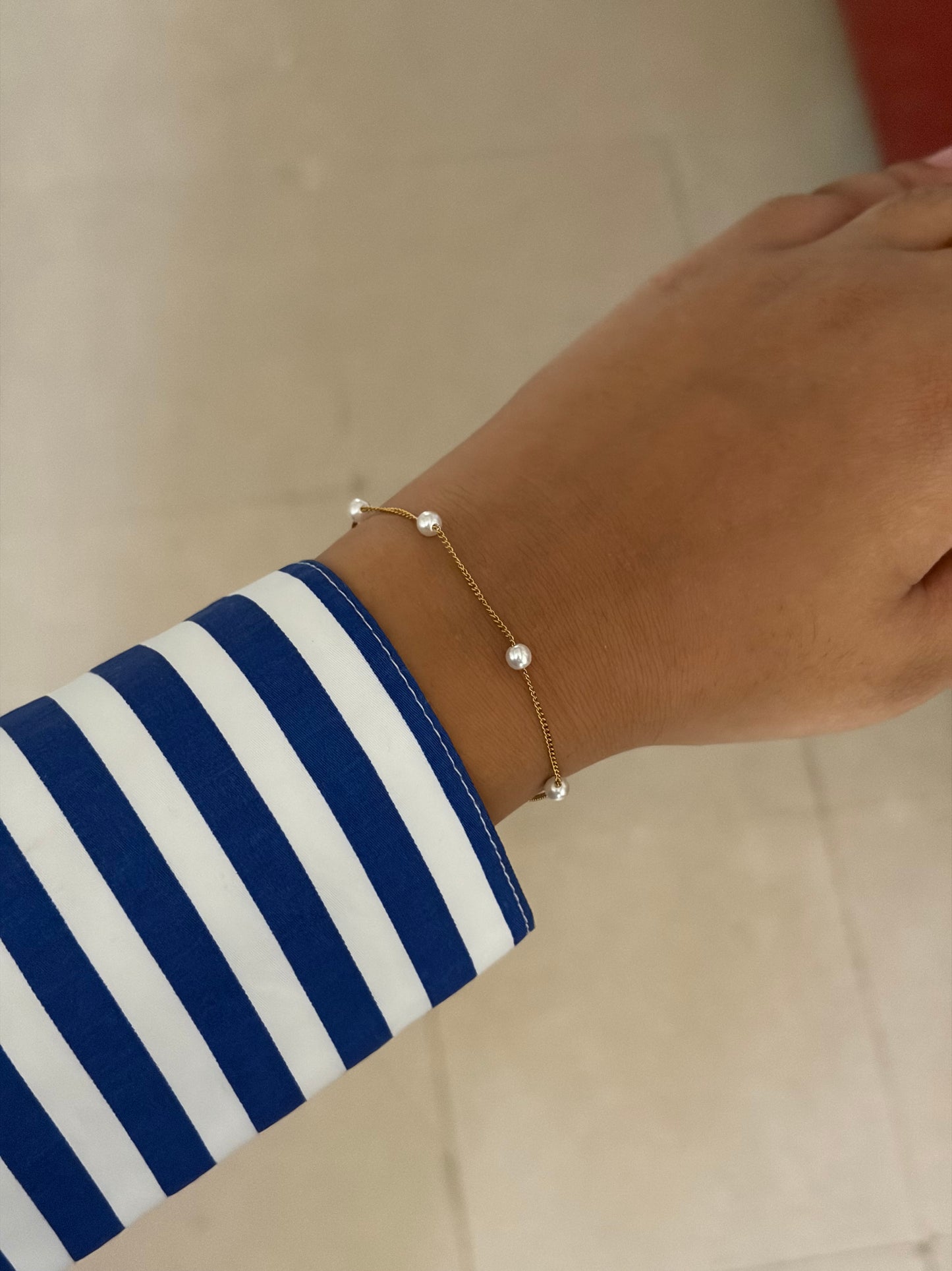 Percy pearl bracelet