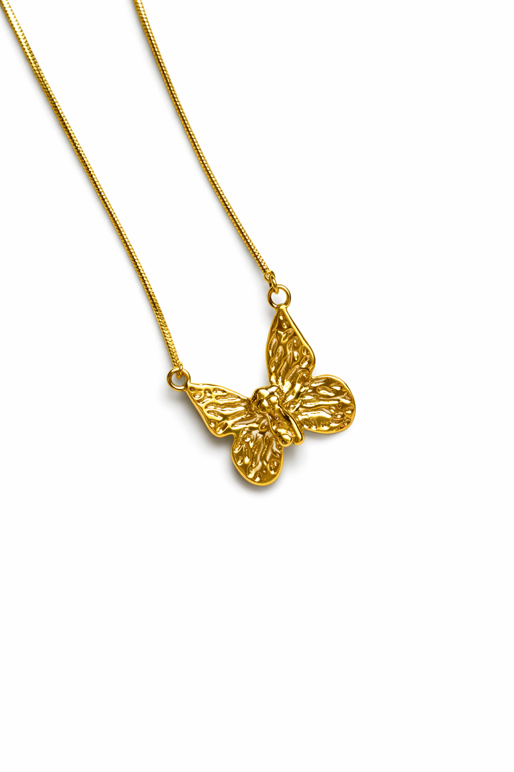 Body butterfly necklace