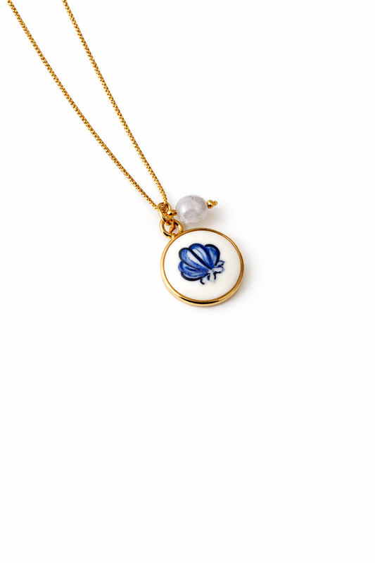 Blue ocean necklace