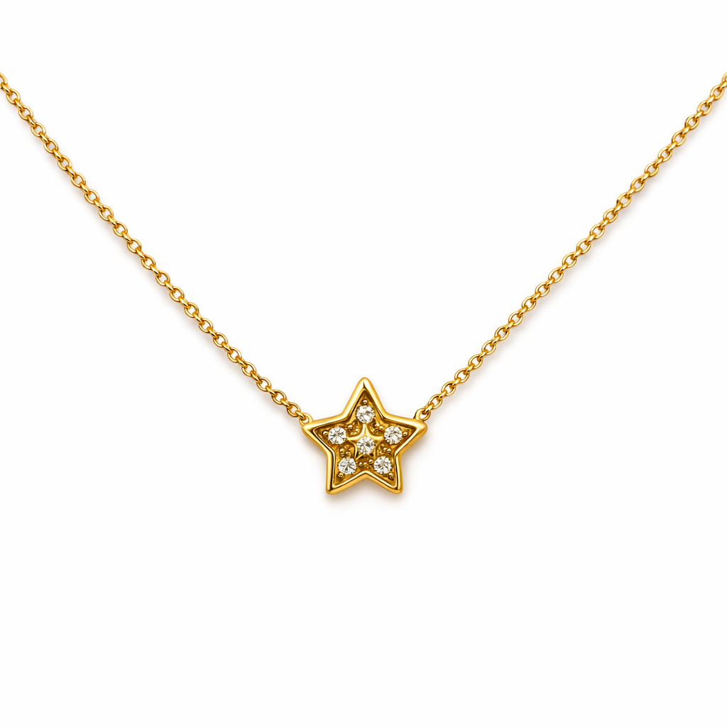 Lia tiny star necklace