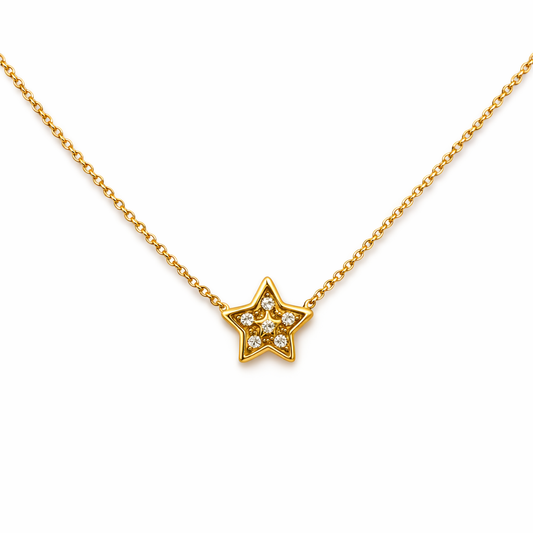 Lia tiny star necklace