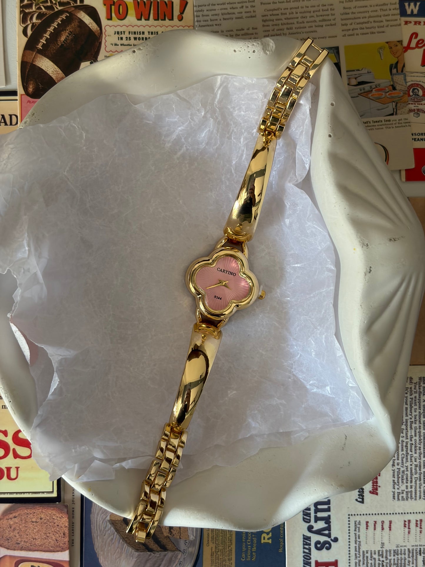 Amara blush watch