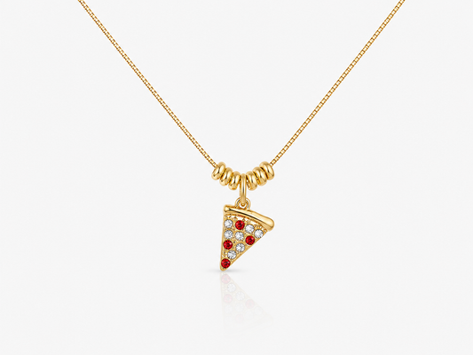 Golden crust neckpiece