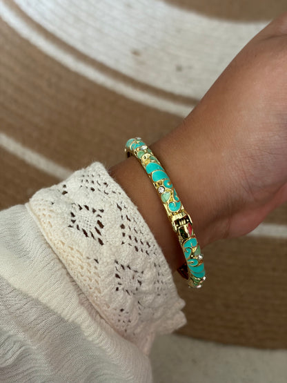 Tanya enamel bangle