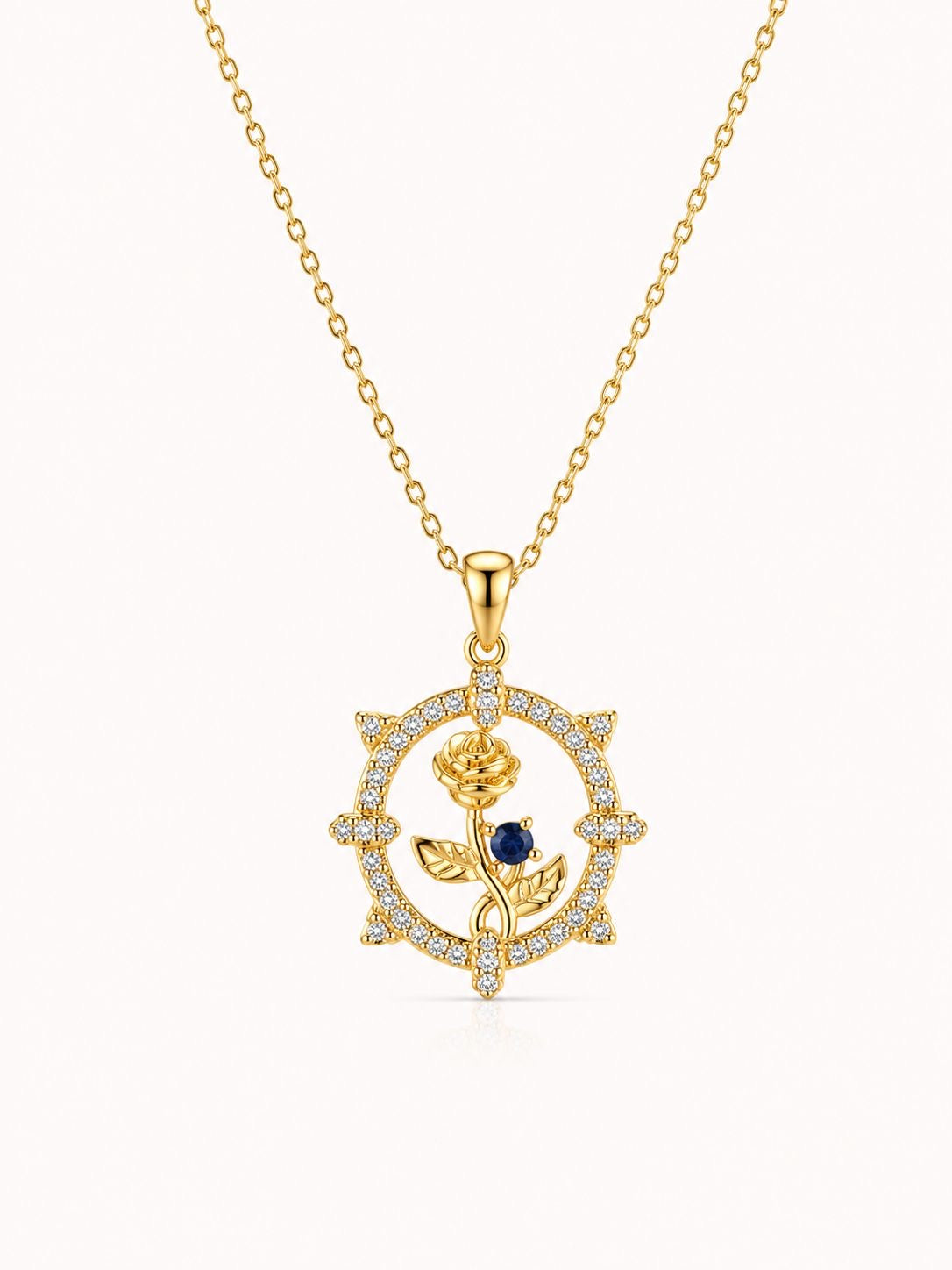 Morticia flower neckpiece