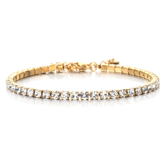 Statement tennis bracelet