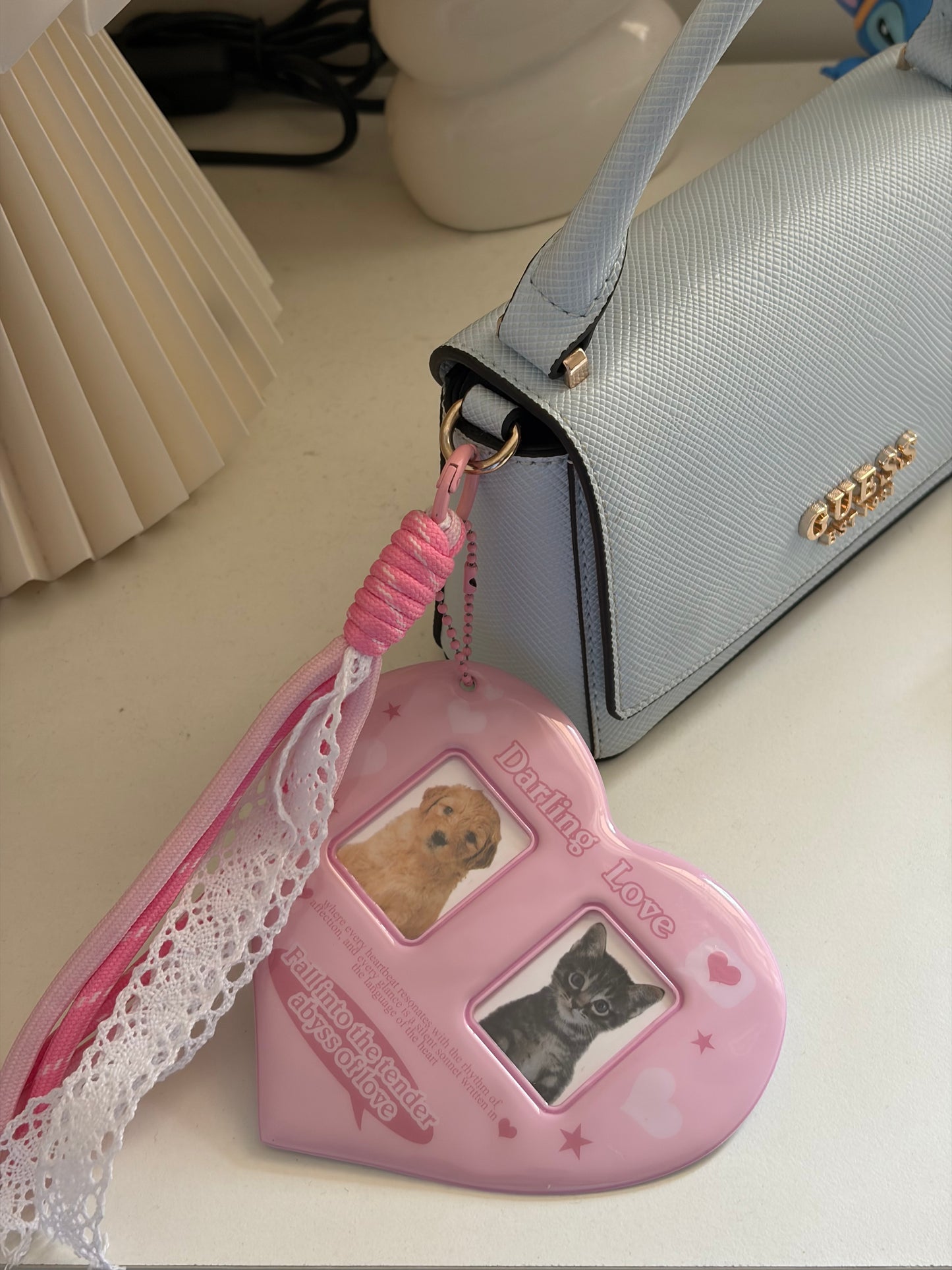 The lovers photobooth bagcharm
