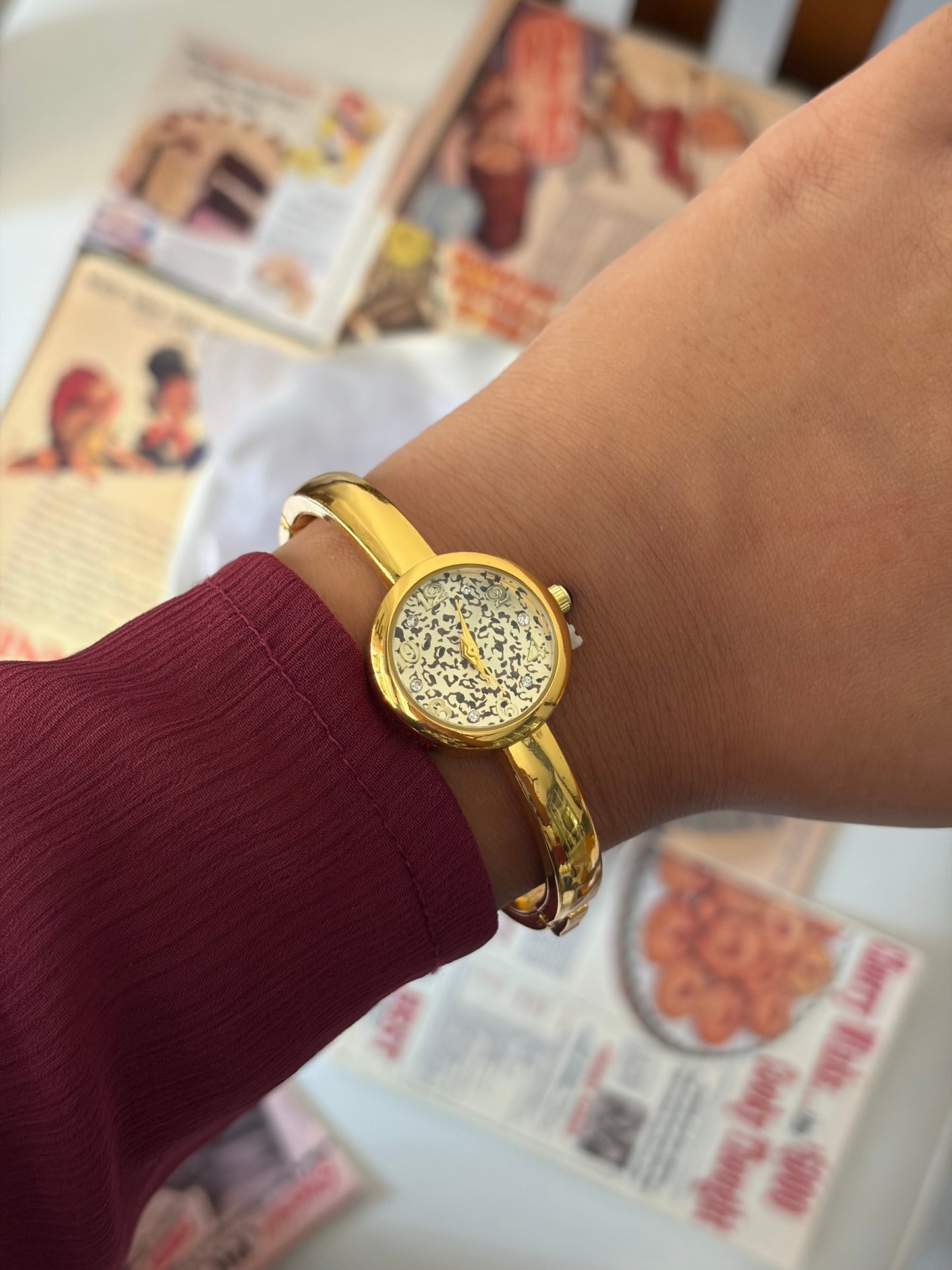 Vienna print watch