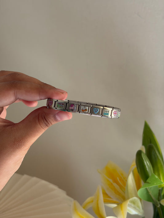 The uni Italian charm bracelet