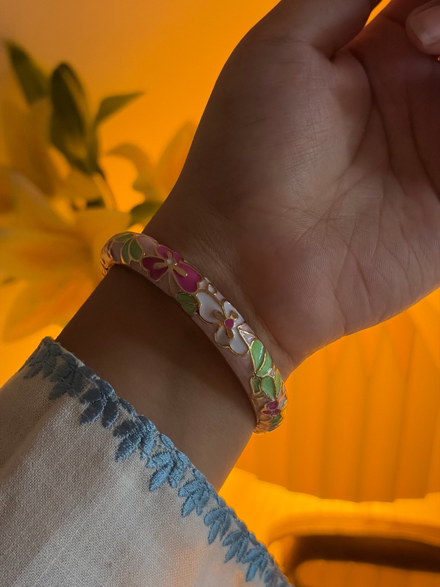 Kasata enamel bangle