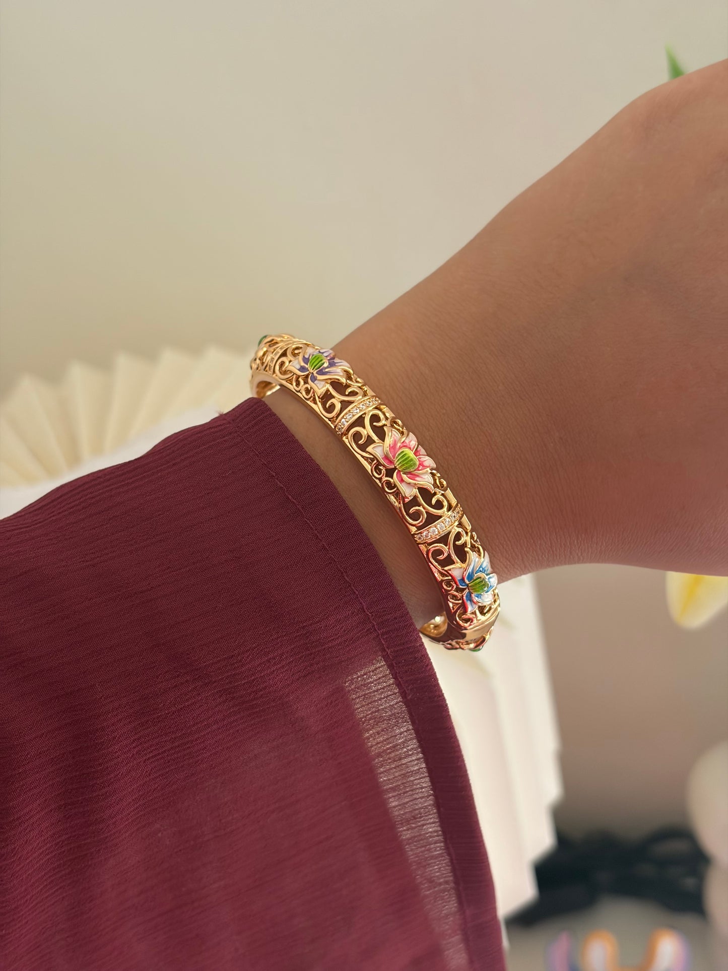 Kamal botanical bracelet