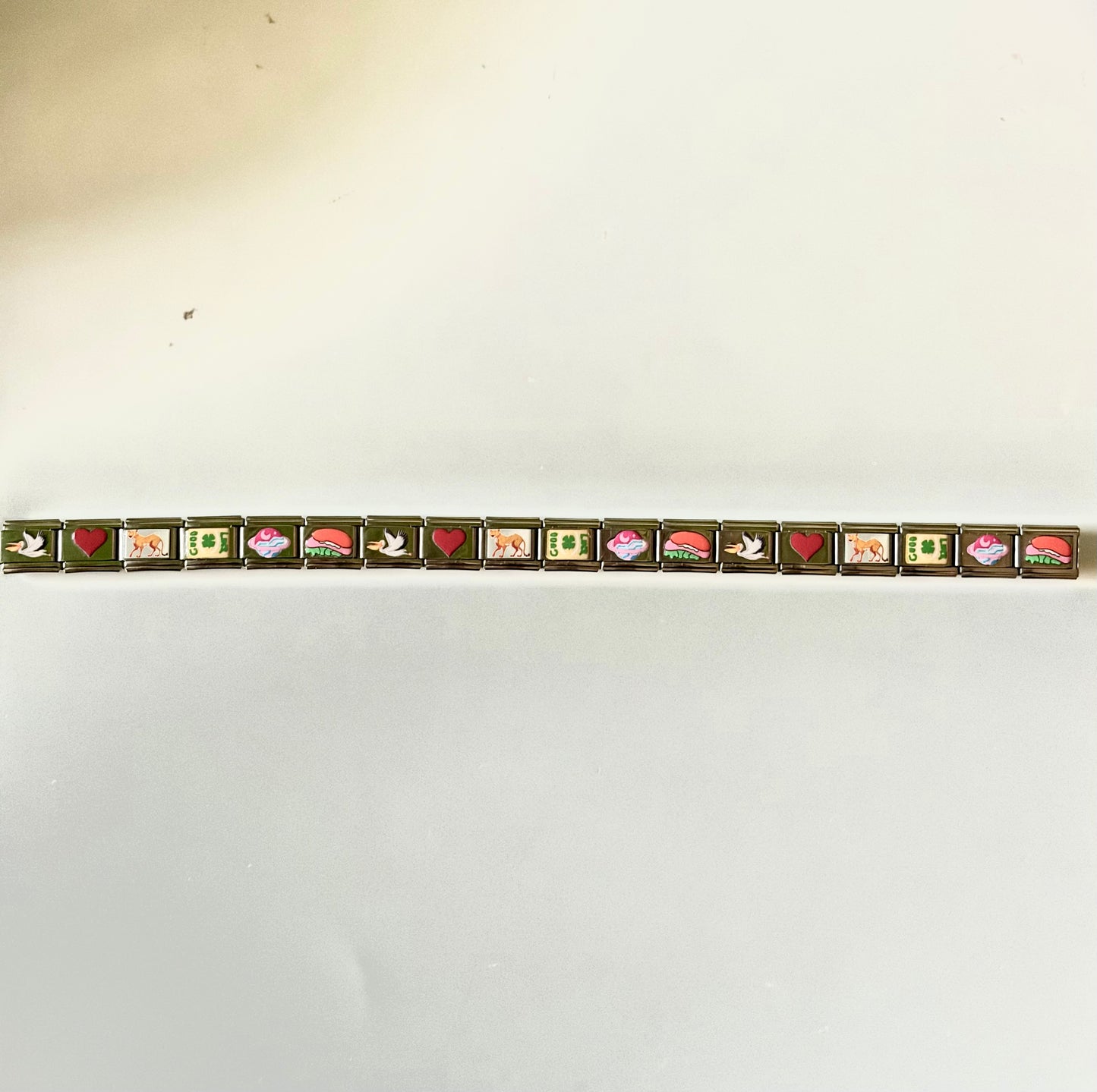 Classic cheetah Italian bracelet