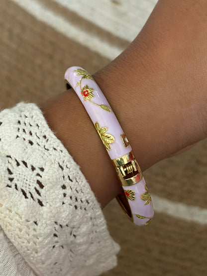 Aria enamel bangle