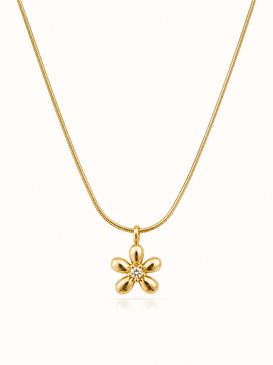 Bella balloon flower neckpiece
