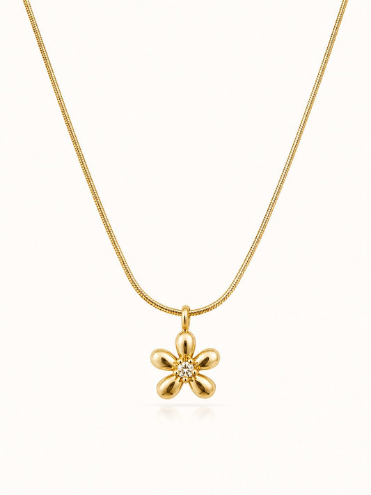 Bella balloon flower neckpiece