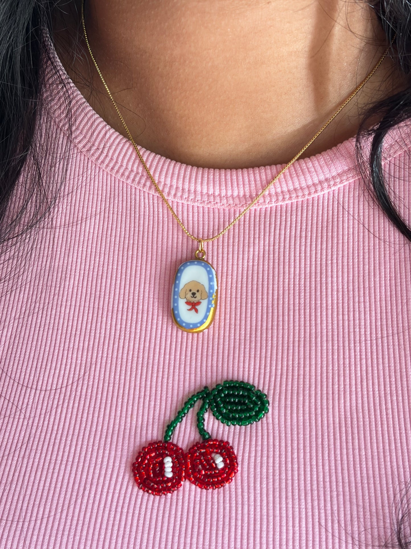 Puppy glow neckpiece