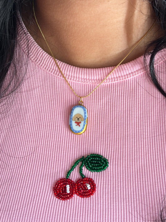 Puppy glow neckpiece