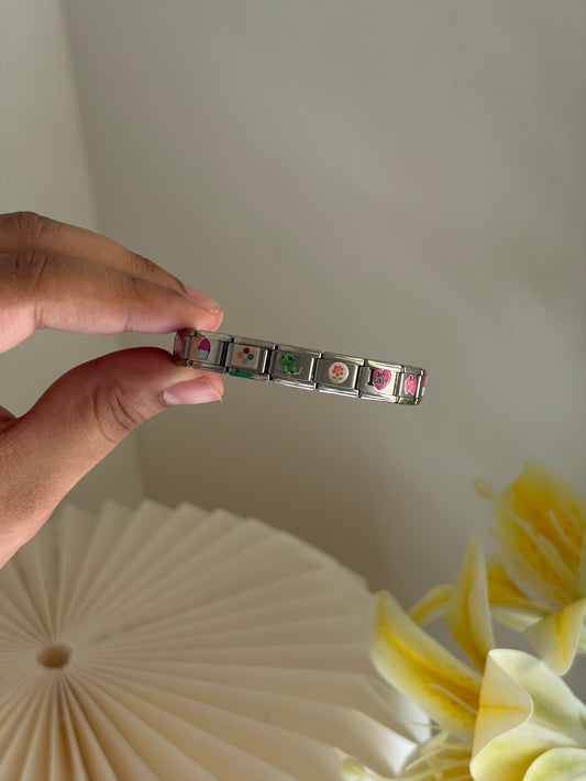 Dino Italian charm bracelet