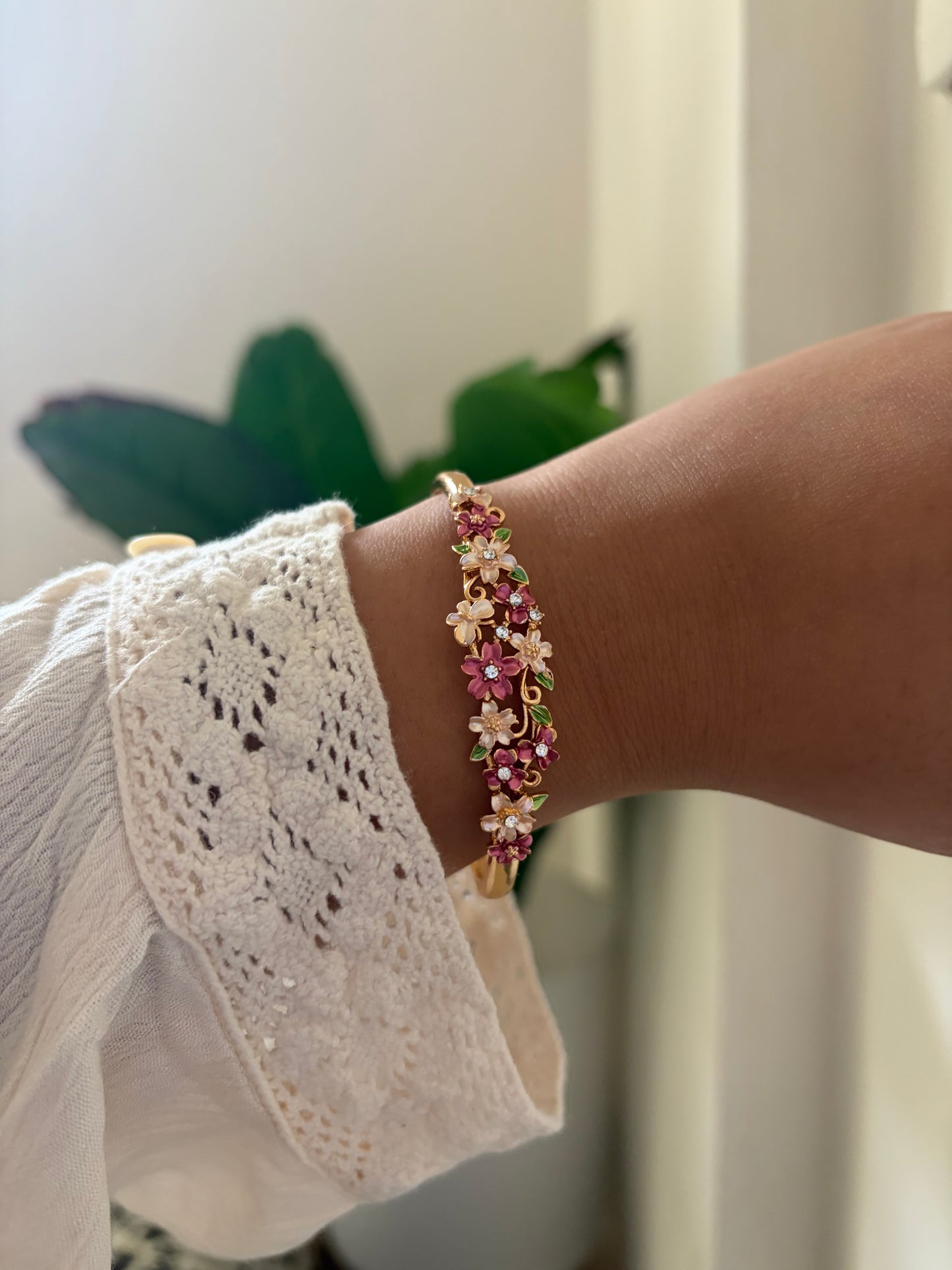 Elora botanical bracelet