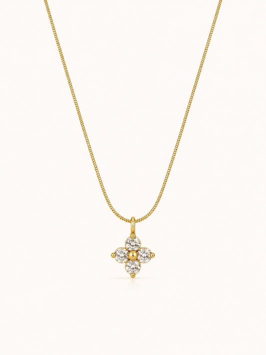 Dali flower neckpiece
