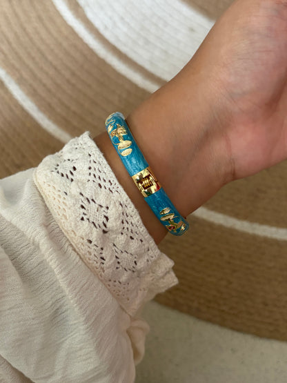 Lara enamel bangle