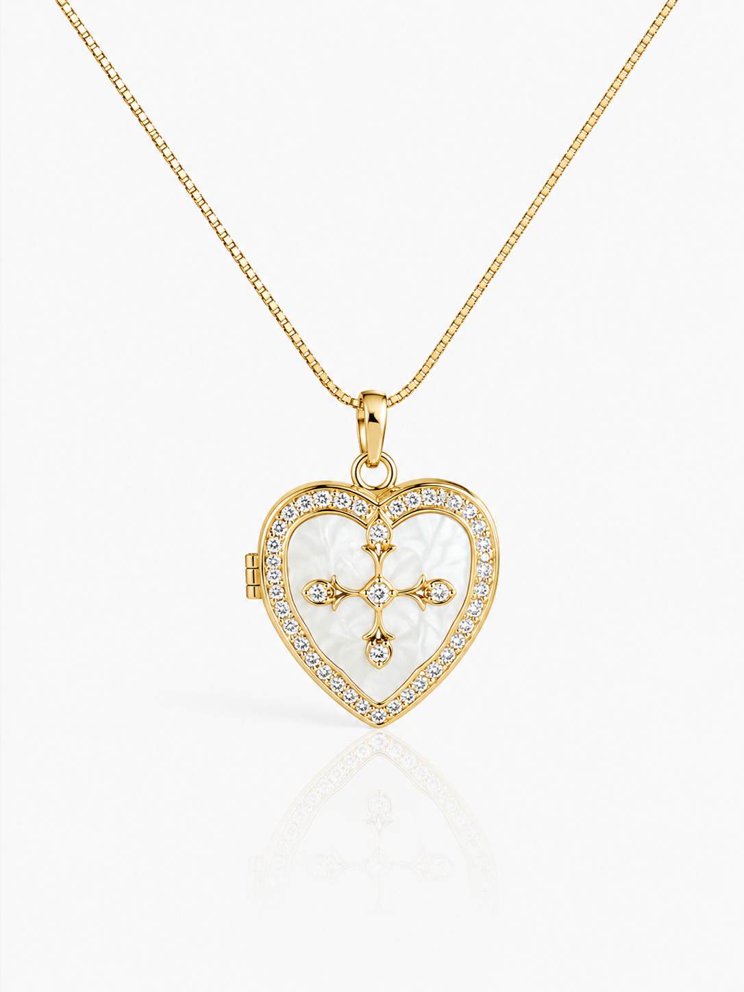 Lovers locket neckpiece