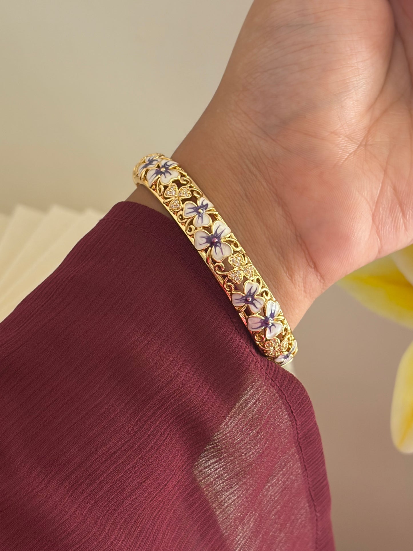Marie botanical bracelet