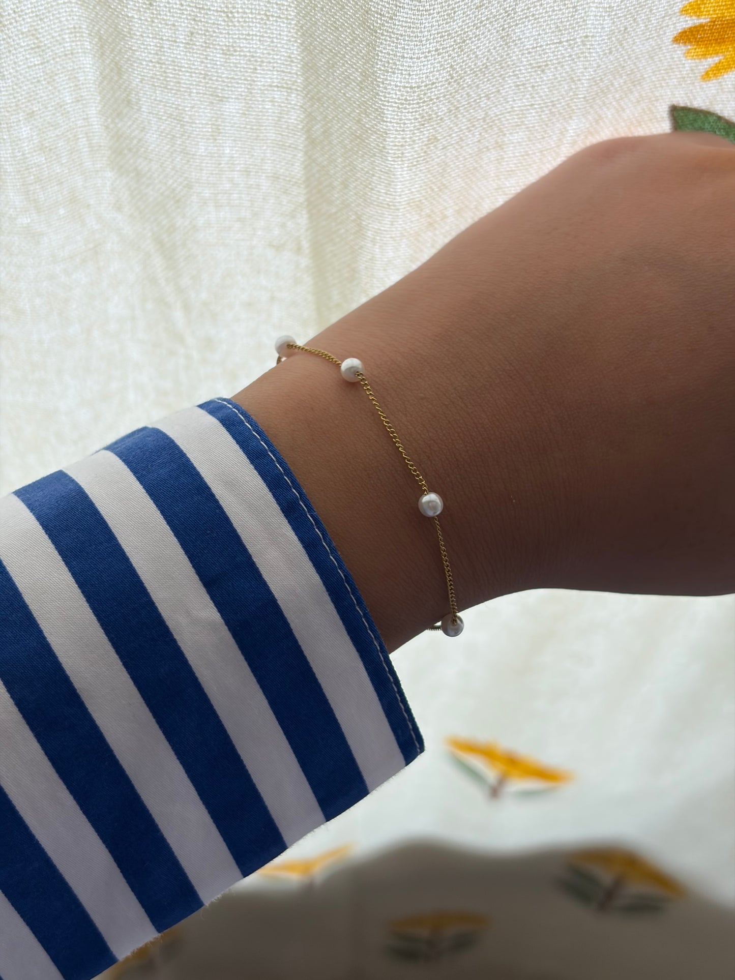 Percy pearl bracelet
