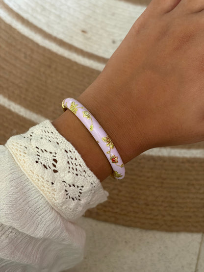 Aria enamel bangle