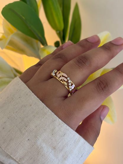 Fern botanical ring