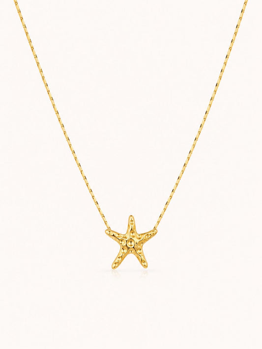 Summer starfish neckpiece