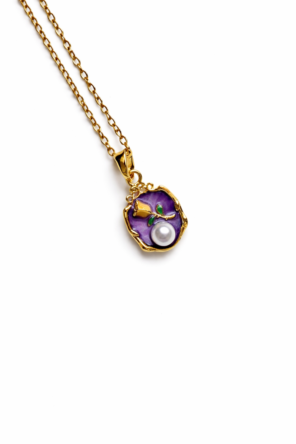 Purple midnight necklace