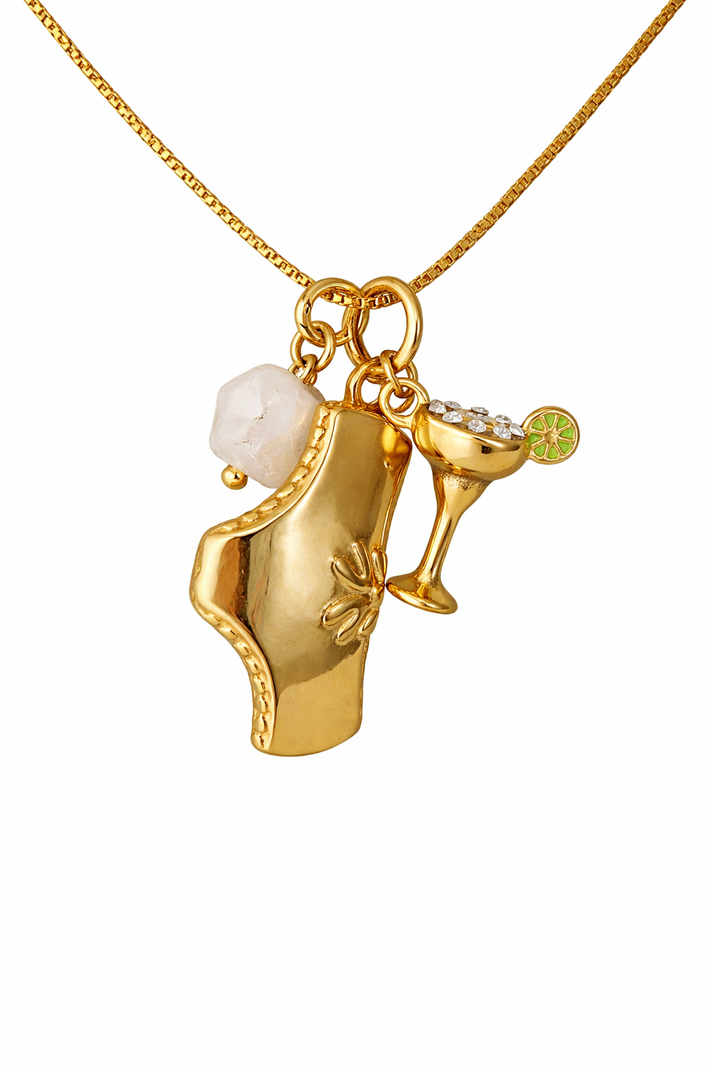 Bottoms up neckpiece