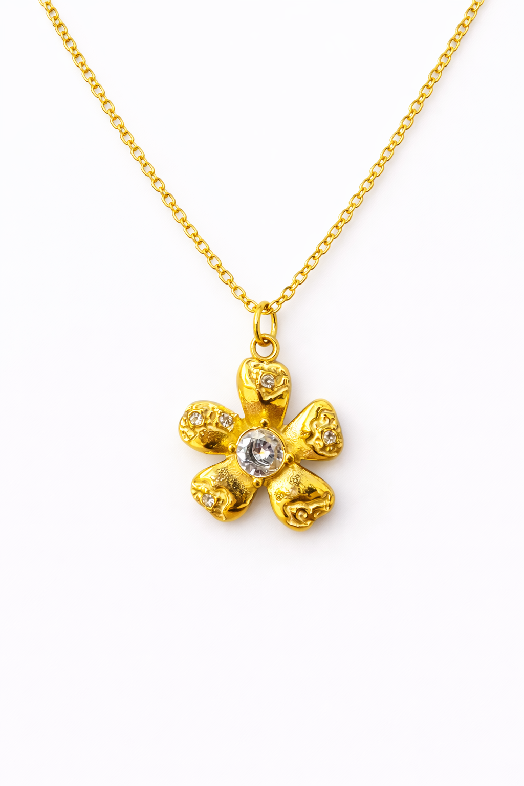 The helina stamp necklace