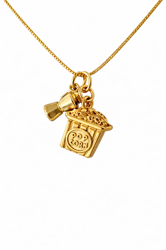 Brew and chew necklace